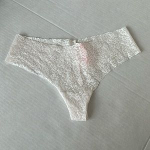 PINK lace thong